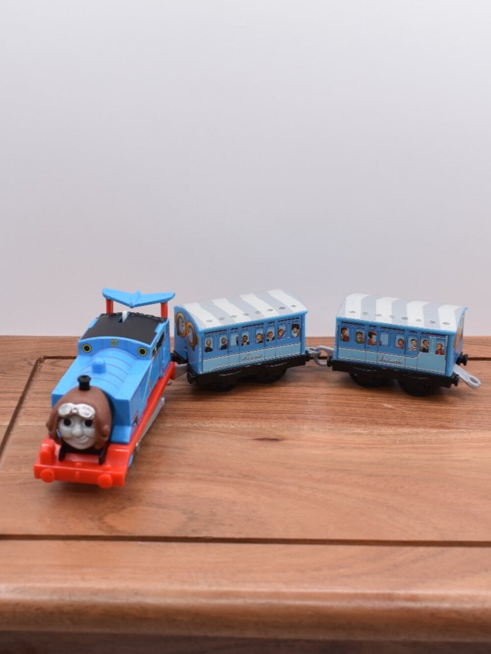 Winged Flying Thomas w/ Annie Clarabel Motorized Train Plane Battery Operated